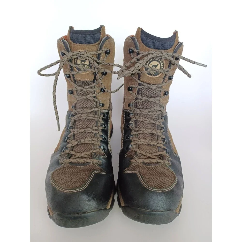 Irish Setter Ravine Boots 9.5 Hunting Camping Hiking Outdoor *DISTRESS